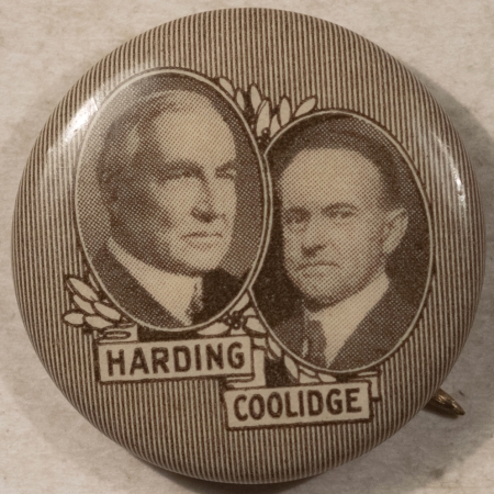New Store Items RARE 1920 HARDING-COOLIDGE 7/8″ CELLO JUGATE CAMPAIGN BUTTON-GRAPHIC & DEAD-MINT