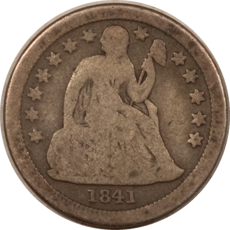Dimes 1841-O LIBERTY SEATED DIME – PLEASING CIRCULATED EXAMPLE, TOUGH DATE!