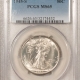 CAC Approved Coins 1942-S WALKING LIBERTY HALF DOLLAR – PCGS MS-65 BLAZING WHITE, PQ! CAC APPROVED!