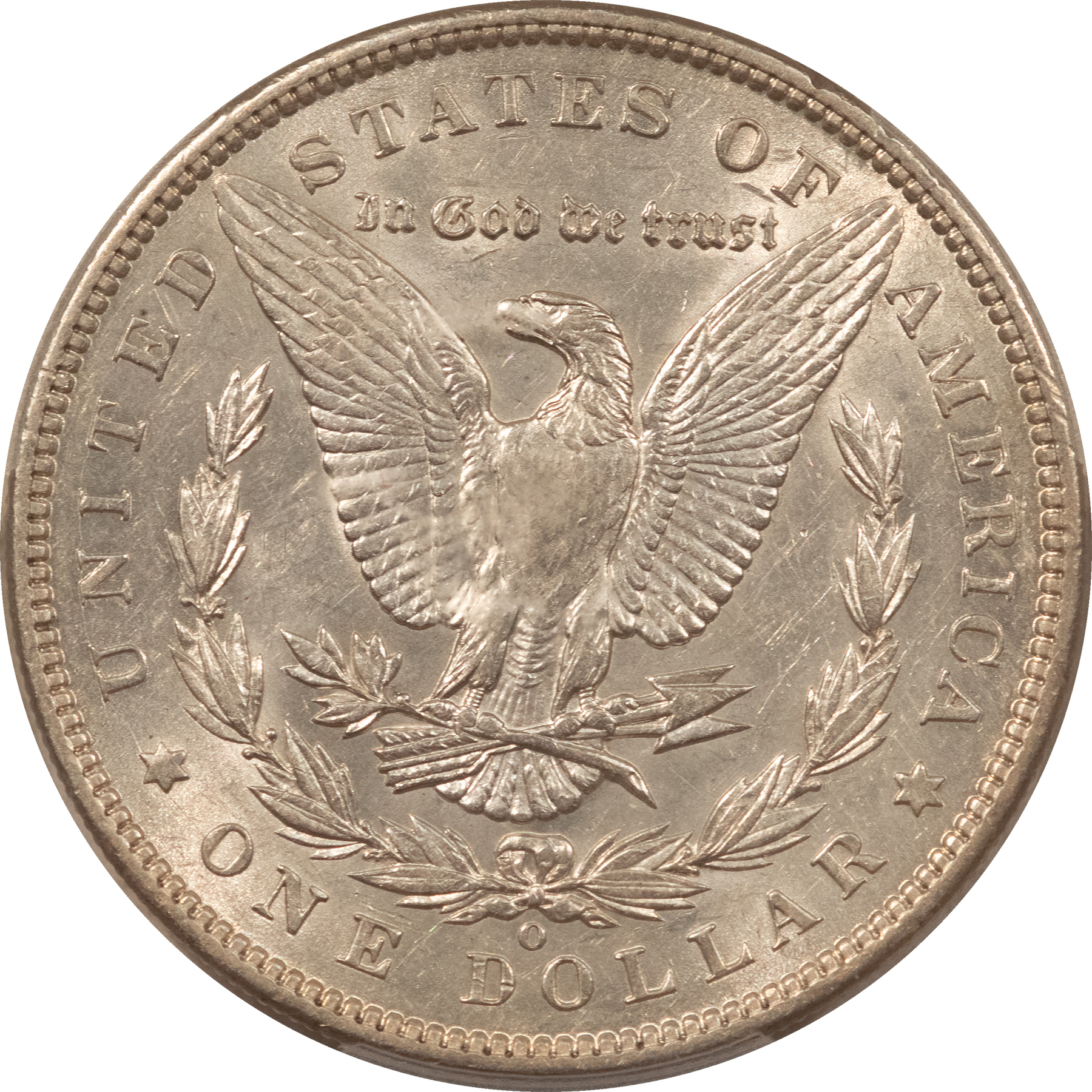 Dollars 1896-O $1 MORGAN DOLLAR – PCGS AU-53 Dollars 1896-O $1 MORGAN DOLLAR – PCGS AU-53
