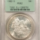 Dollars 1896-O $1 MORGAN DOLLAR – PCGS AU-53 Dollars 1896-O $1 MORGAN DOLLAR – PCGS AU-53