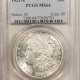Dollars 1902-S $1 MORGAN DOLLAR – PCGS MS-62, OLD GREEN HOLDER & PREMIUM QUALITY+!