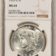 Dollars 1922-D $1 PEACE DOLLAR – PCGS MS-64, BLAST WHITE! Dollars 1922-D $1 PEACE DOLLAR – PCGS MS-64, BLAST WHITE!