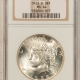 Dollars 1878-S $1 MORGAN DOLLAR – PCGS MS-63, BLAST WHITE! Dollars 1878-S $1 MORGAN DOLLAR – PCGS MS-63, BLAST WHITE!