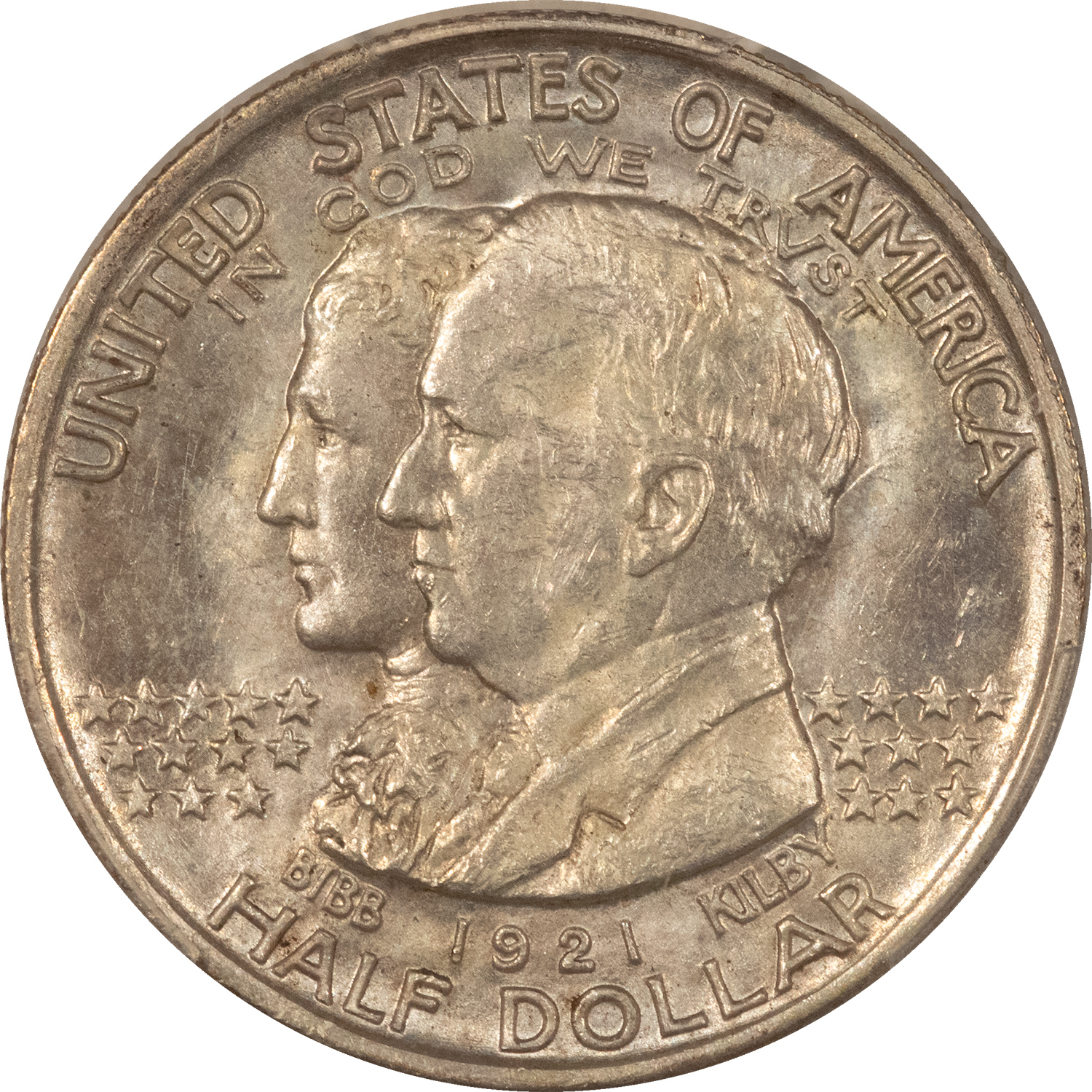 Early Commems 1921 ALABAMA COMMEMORATIVE HALF DOLLAR – PCGS MS-64 Early Commems 1921 ALABAMA COMMEMORATIVE HALF DOLLAR – PCGS MS-64