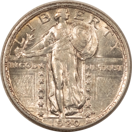 Liberty Seated Quarters 1920 STANDING LIBERTY QUARTER – FRESH, HIGH GRADE NEARLY UNCIRC LOOKS CHOICE!