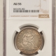 Exonumia 1896 GERMANY SILVER BENNERT-188, PRUSSIA EMPIRE 25th ANNIVERSARY MEDAL-NGC MS-64