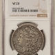 Dollars 1899-S $1 MORGAN DOLLAR – NGC MS-62, FRESH & PREMIUM QUALITY!