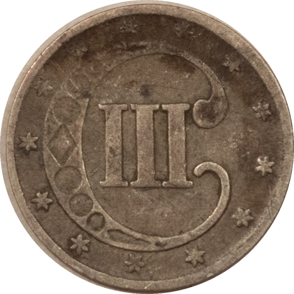 New Store Items 1852 THREE CENT SILVER – CIRCULATED! New Store Items 1852 THREE CENT SILVER – CIRCULATED!
