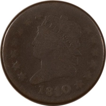 Classic Head Large Cents 1810/09 CLASSIC HEAD LARGE CENT – PLEASING CIRCULATED EXAMPLE!
