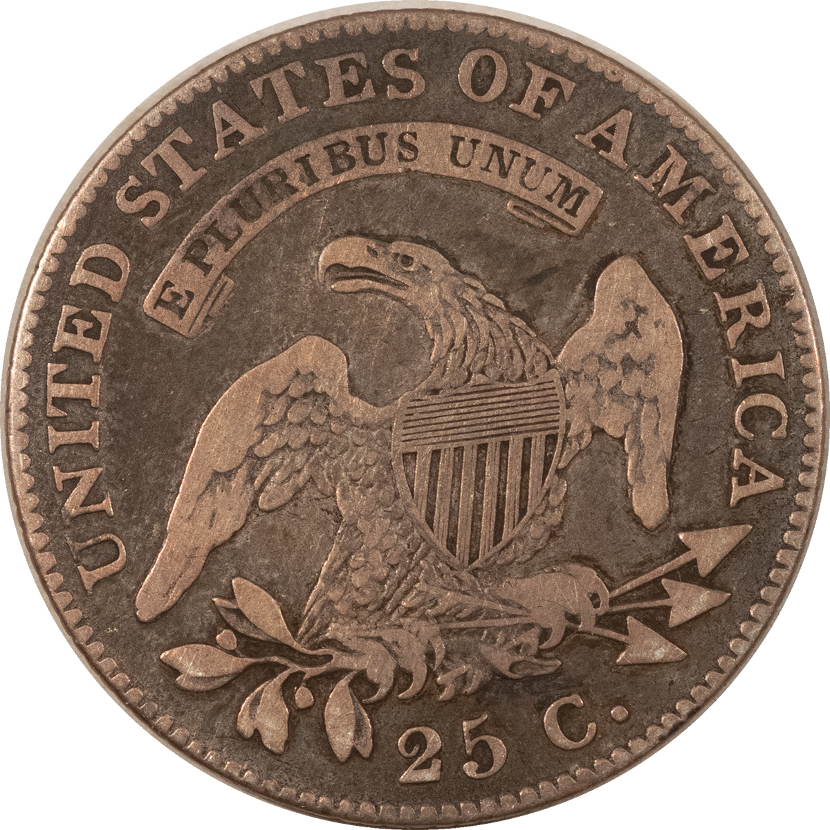Capped Bust Quarters 1822 CAPPED BUST QUARTER – PLEASING CIRCULATED EXAMPLE! Capped Bust Quarters 1822 CAPPED BUST QUARTER – PLEASING CIRCULATED EXAMPLE!