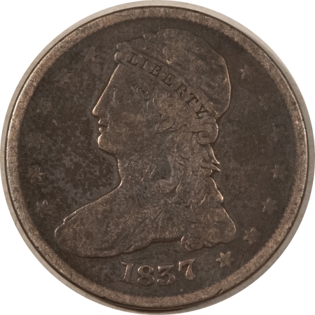 Early Halves 1837 CAPPED BUST HALF DOLLAR – CIRCULATED