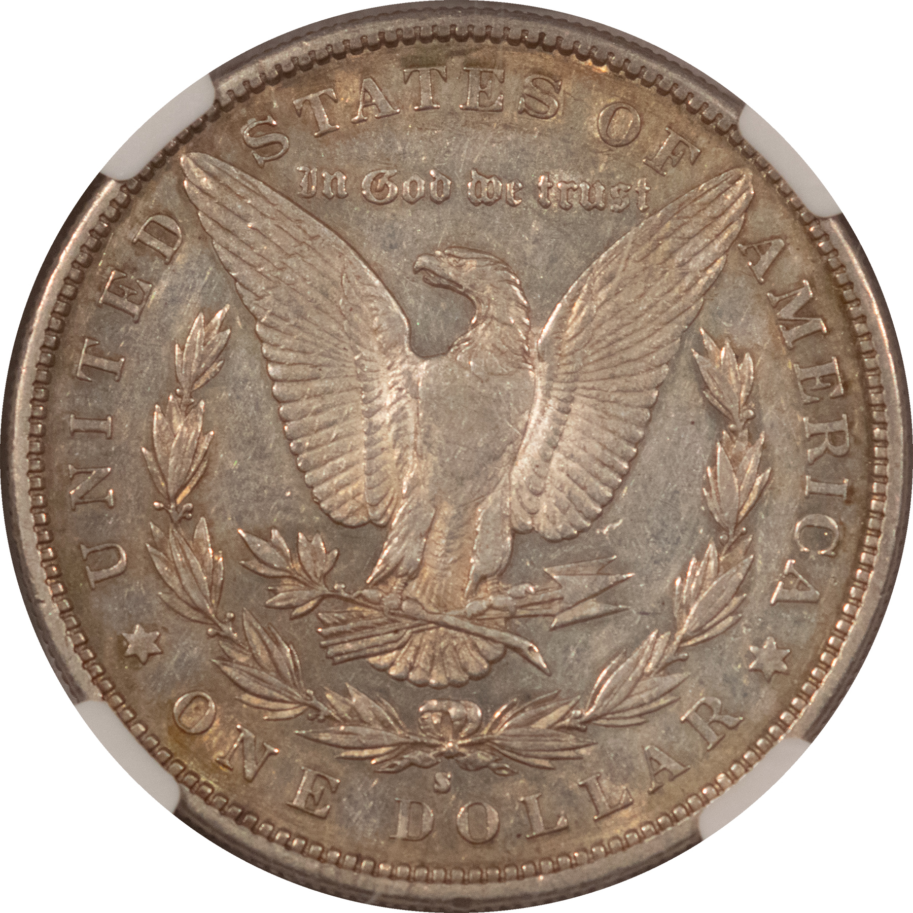 Dollars 1884-S $1 MORGAN DOLLAR – NGC AU-53 Dollars 1884-S $1 MORGAN DOLLAR – NGC AU-53