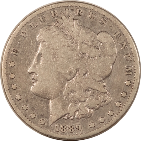 Dollars 1889-CC $1 MORGAN DOLLAR – CIRCULATED, KEY-DATE, CARSON CITY!