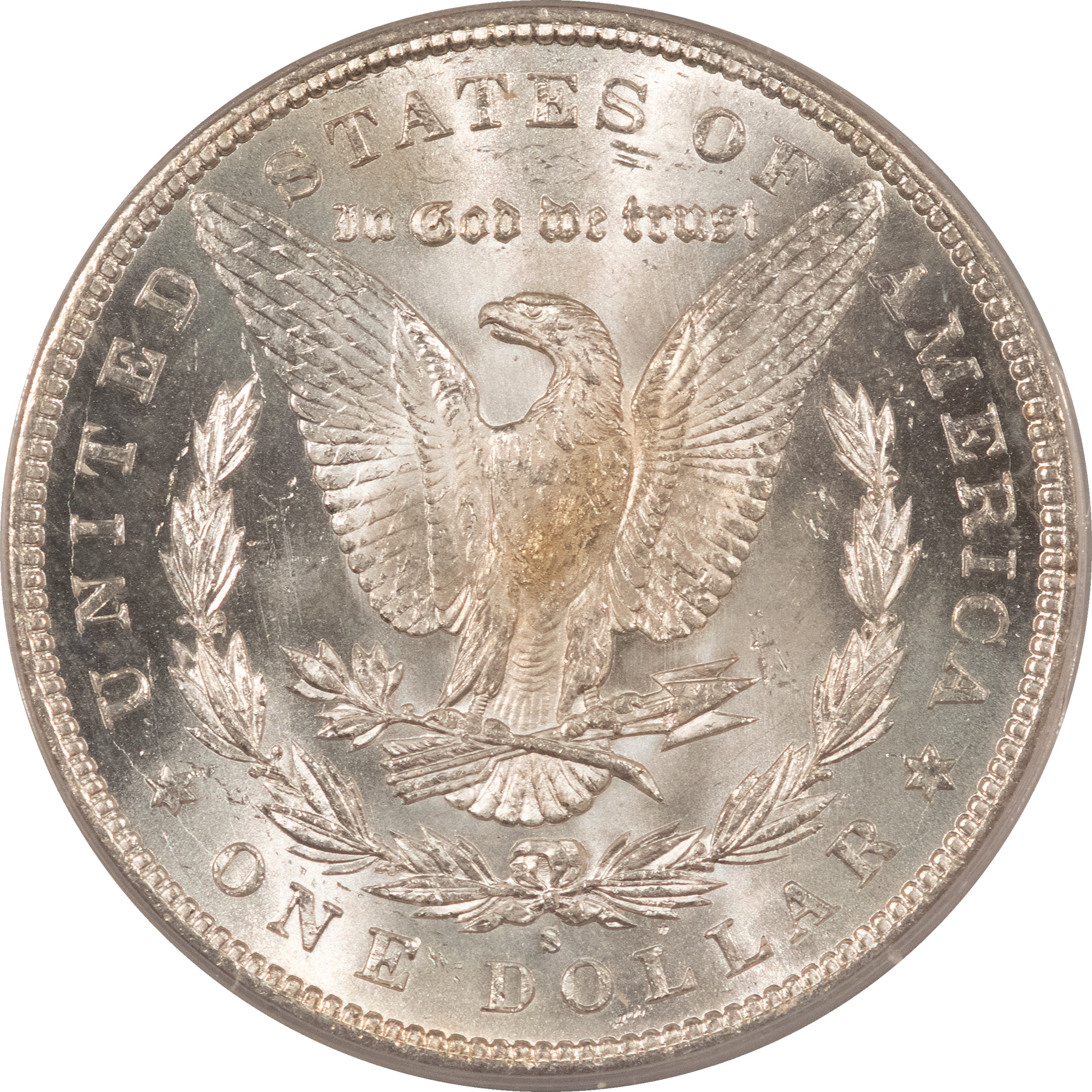 Morgan Dollars 1894-S MORGAN DOLLAR PCGS MS-63, FRESH WHITE, CHOICE & PREMIUM QUALITY! Morgan Dollars 1894-S MORGAN DOLLAR PCGS MS-63, FRESH WHITE, CHOICE & PREMIUM QUALITY!