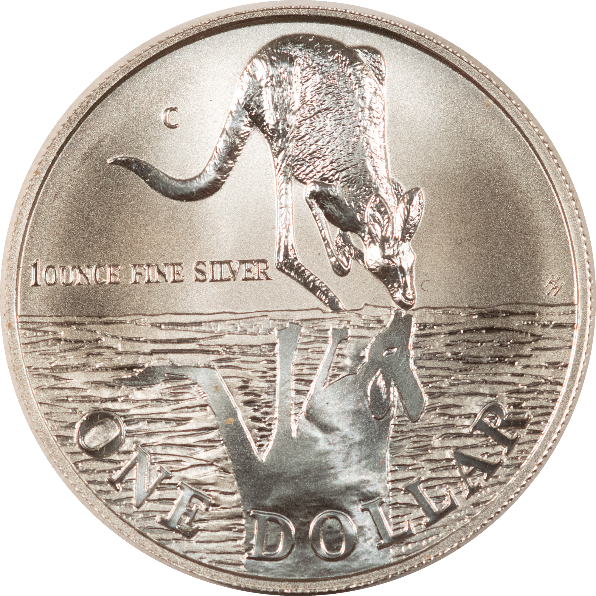 Bullion 1997 AUSTRALIA $1 1 OZ SILVER KANGAROO – PROOF-LIKE BRILLIANT UNCIRCULATED! Bullion 1997 AUSTRALIA $1 1 OZ SILVER KANGAROO – PROOF-LIKE BRILLIANT UNCIRCULATED!