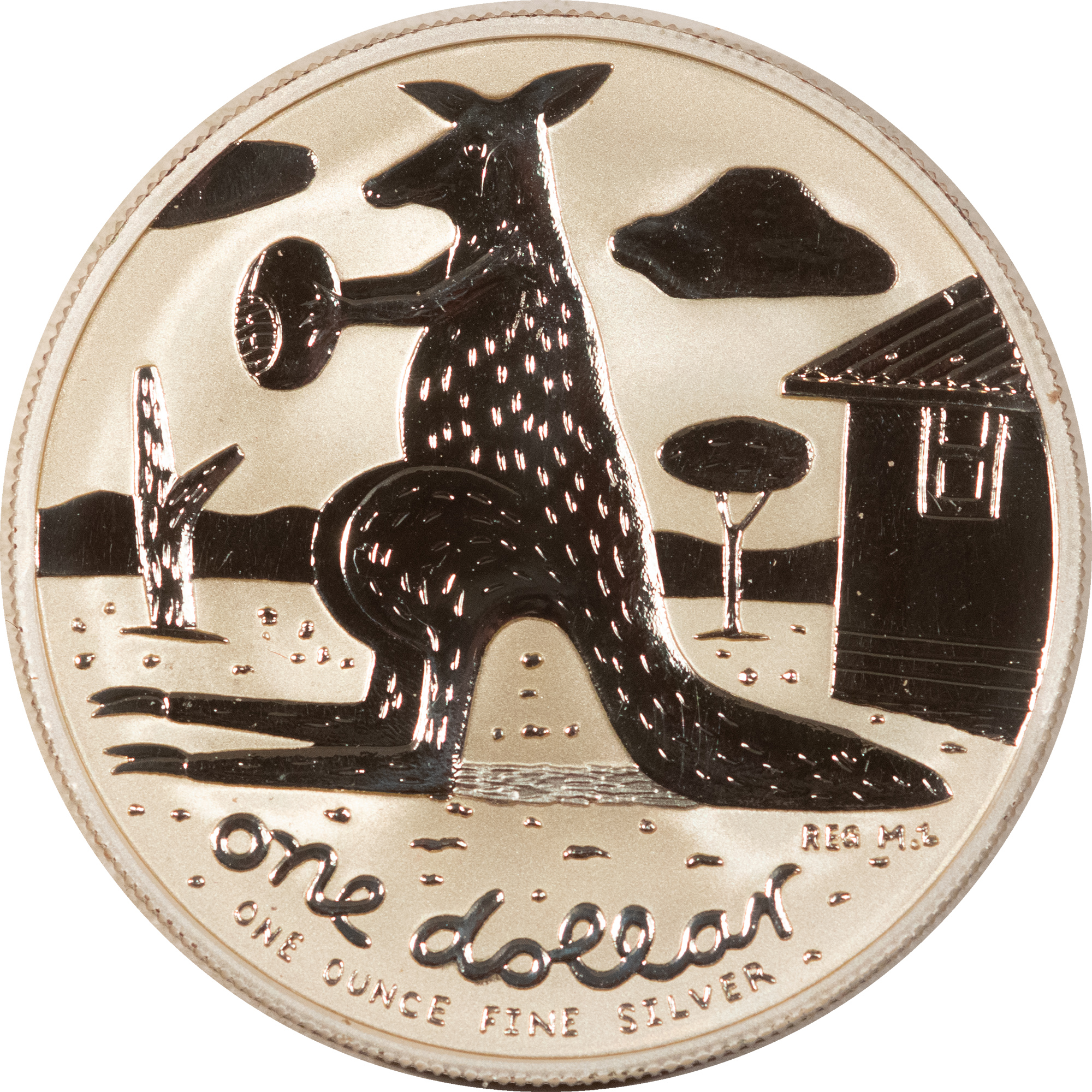Bullion 2008 AUSTRALIA $1 1 OZ SILVER KANGAROO – PROOF-LIKE BRILLIANT UNCIRCULATED! Bullion 2008 AUSTRALIA $1 1 OZ SILVER KANGAROO – PROOF-LIKE BRILLIANT UNCIRCULATED!