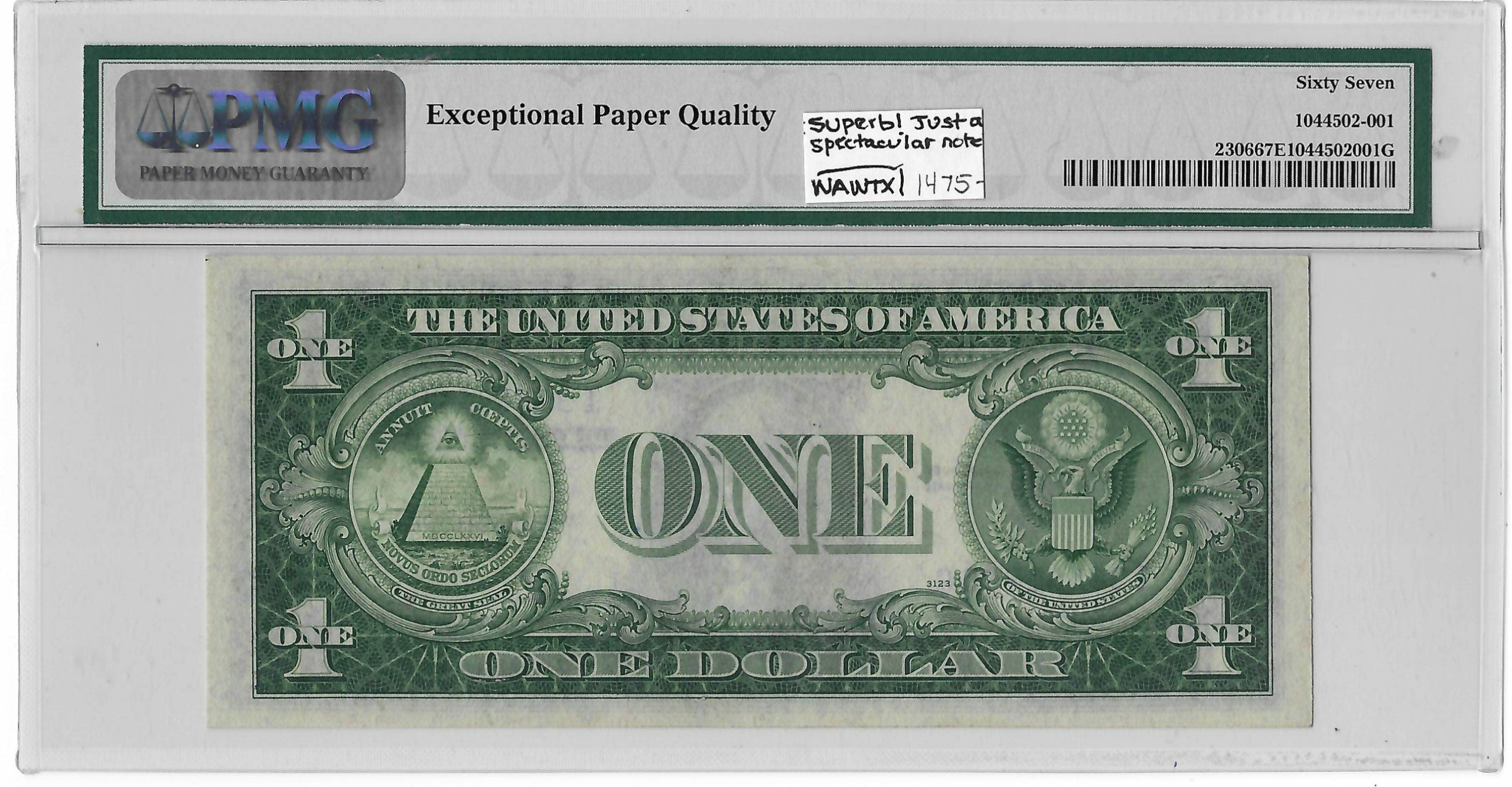 New Store Items 1935-A $1 SILVER CERTIFICATE, NORTH AFRICA, FR#2306, PMG SUPERB GEM UNC 67 EPQ! New Store Items 1935-A $1 SILVER CERTIFICATE, NORTH AFRICA, FR#2306, PMG SUPERB GEM UNC 67 EPQ!