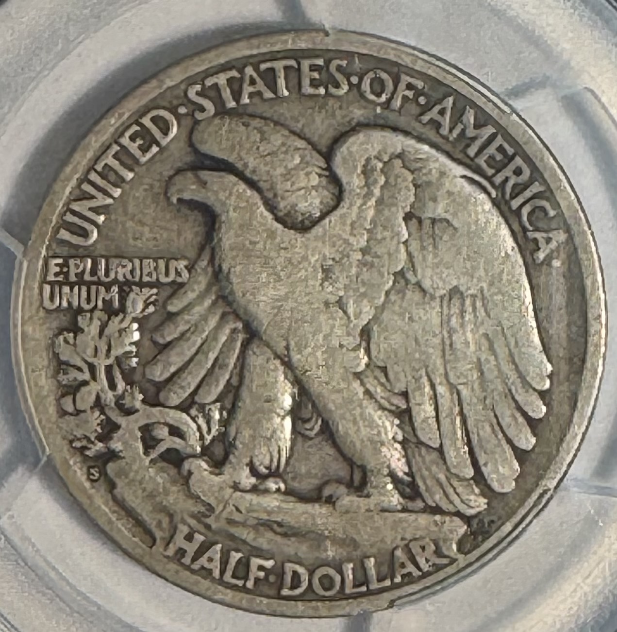 Half Dollars 1921-S WALKING LIBERTY HALF DOLLAR – PCGS F-12, TOUGH! Half Dollars 1921-S WALKING LIBERTY HALF DOLLAR – PCGS F-12, TOUGH!