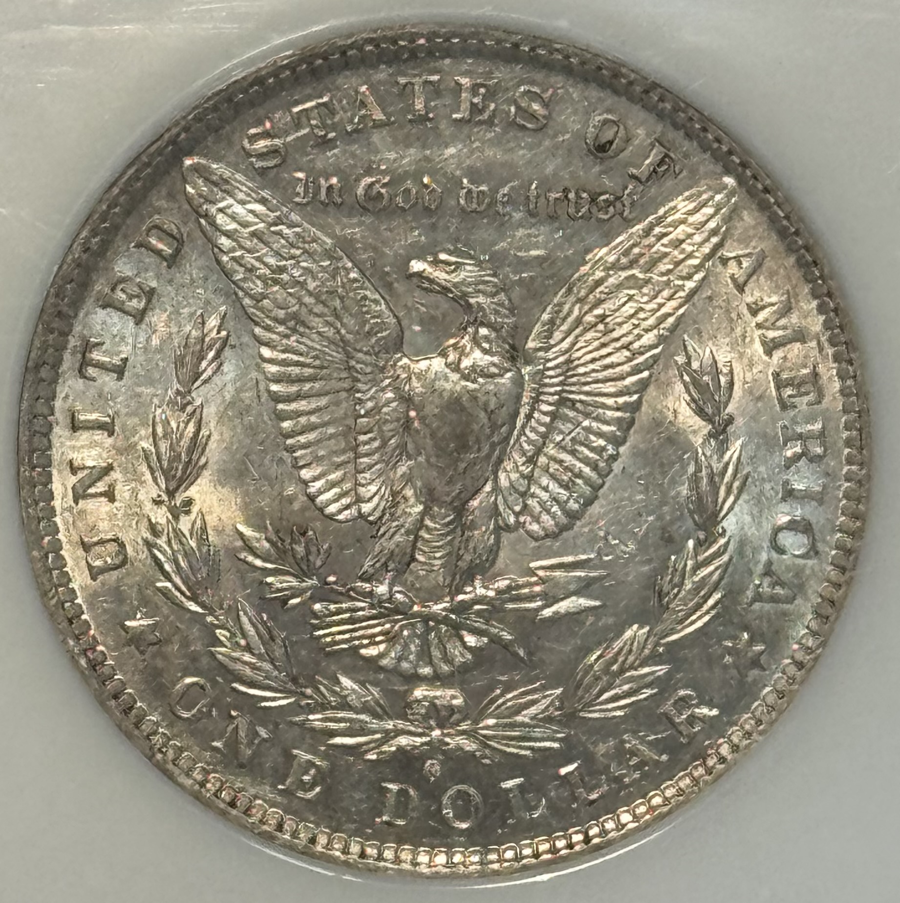 Dollars 1882-O/S $1 MORGAN DOLLAR VAM-3 – NGC AU-53, OMM-TOP 100! Dollars 1882-O/S $1 MORGAN DOLLAR VAM-3 – NGC AU-53, OMM-TOP 100!
