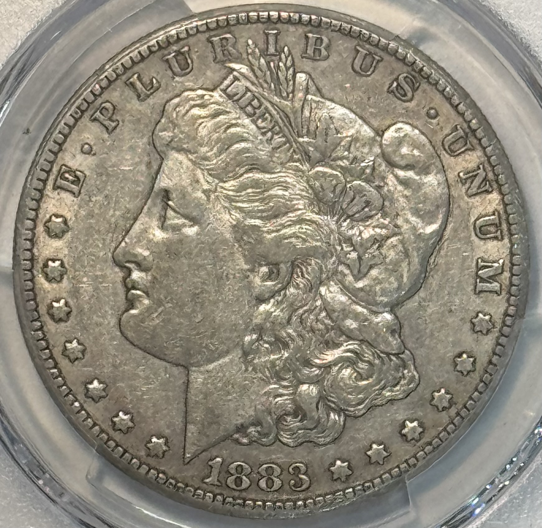 Dollars 1883-CC $1 MORGAN DOLLAR – PCGS XF-45, CARSON CITY! Dollars 1883-CC $1 MORGAN DOLLAR – PCGS XF-45, CARSON CITY!