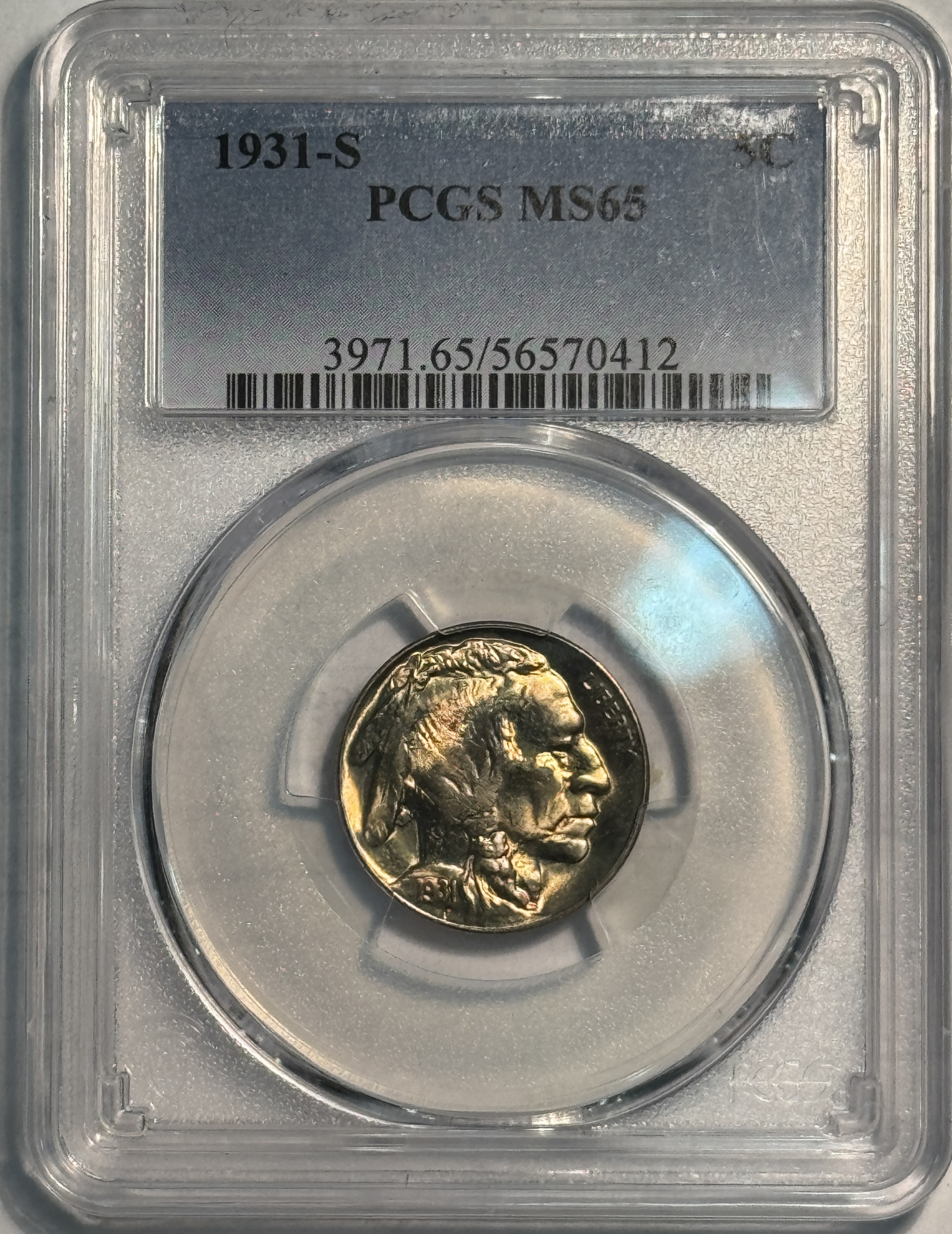 Buffalo Nickels 1931-S BUFFALO NICKEL – PCGS MS-65, LOOKS 66! PREMIUM QUALITY! Buffalo Nickels 1931-S BUFFALO NICKEL – PCGS MS-65, LOOKS 66! PREMIUM QUALITY!