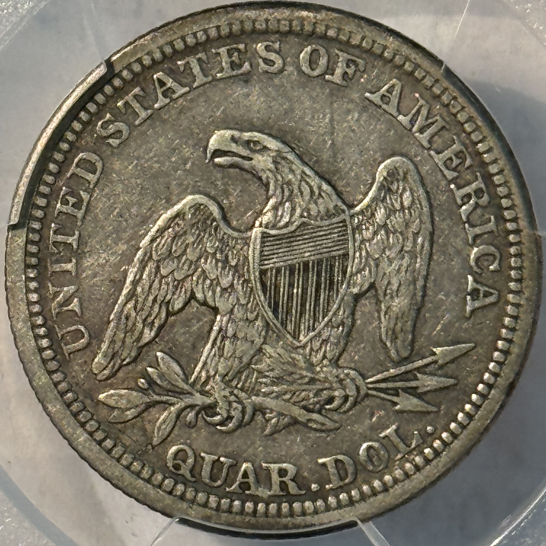Liberty Seated Quarters 1852 SEATED LIBERTY QUARTER – PCGS VF-30, TOUGH DATE & 100 POP! Liberty Seated Quarters 1852 SEATED LIBERTY QUARTER – PCGS VF-30, TOUGH DATE & 100 POP!