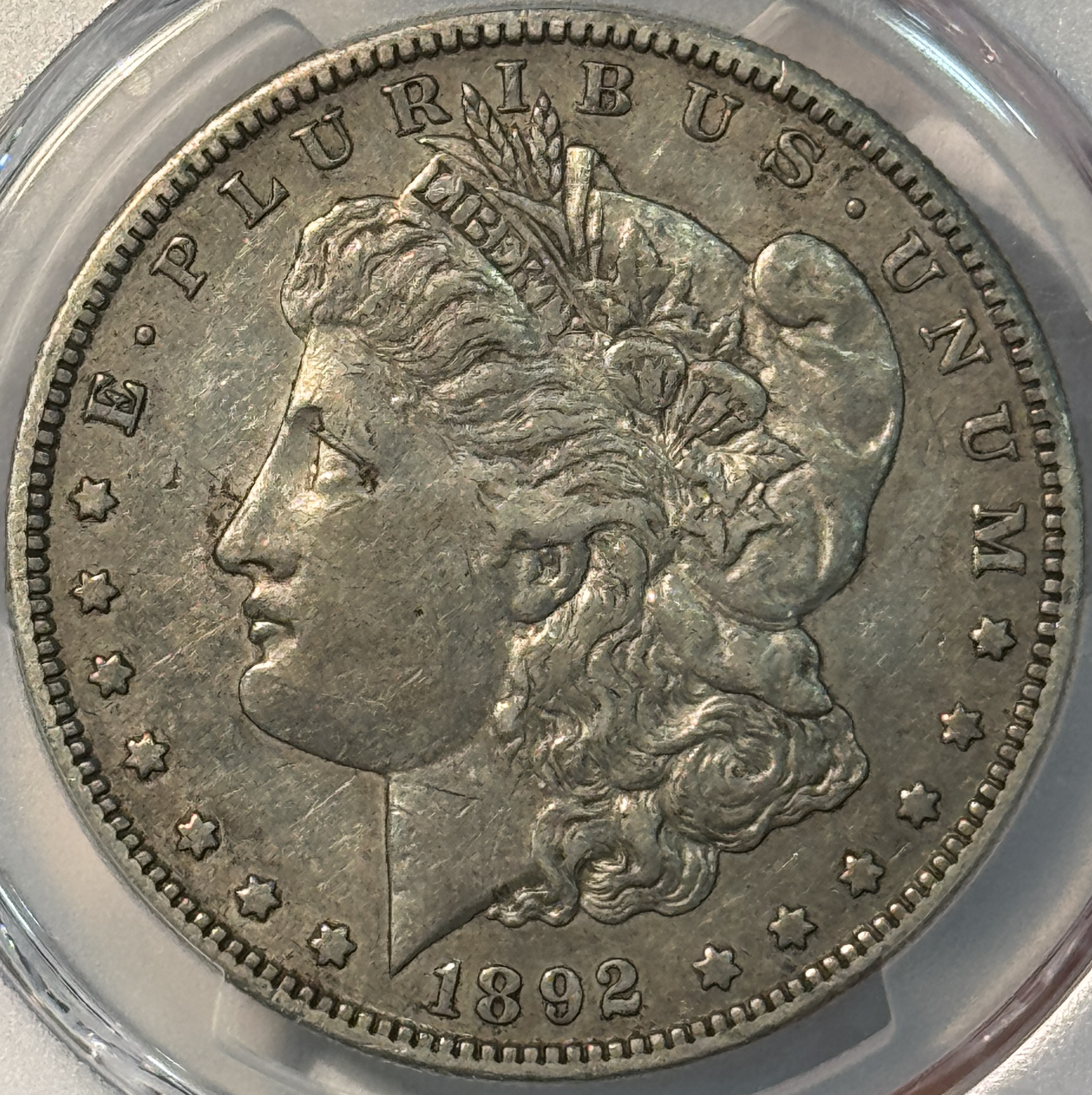 Dollars 1892-S $1 MORGAN DOLLAR – PCGS XF-40 Dollars 1892-S $1 MORGAN DOLLAR – PCGS XF-40