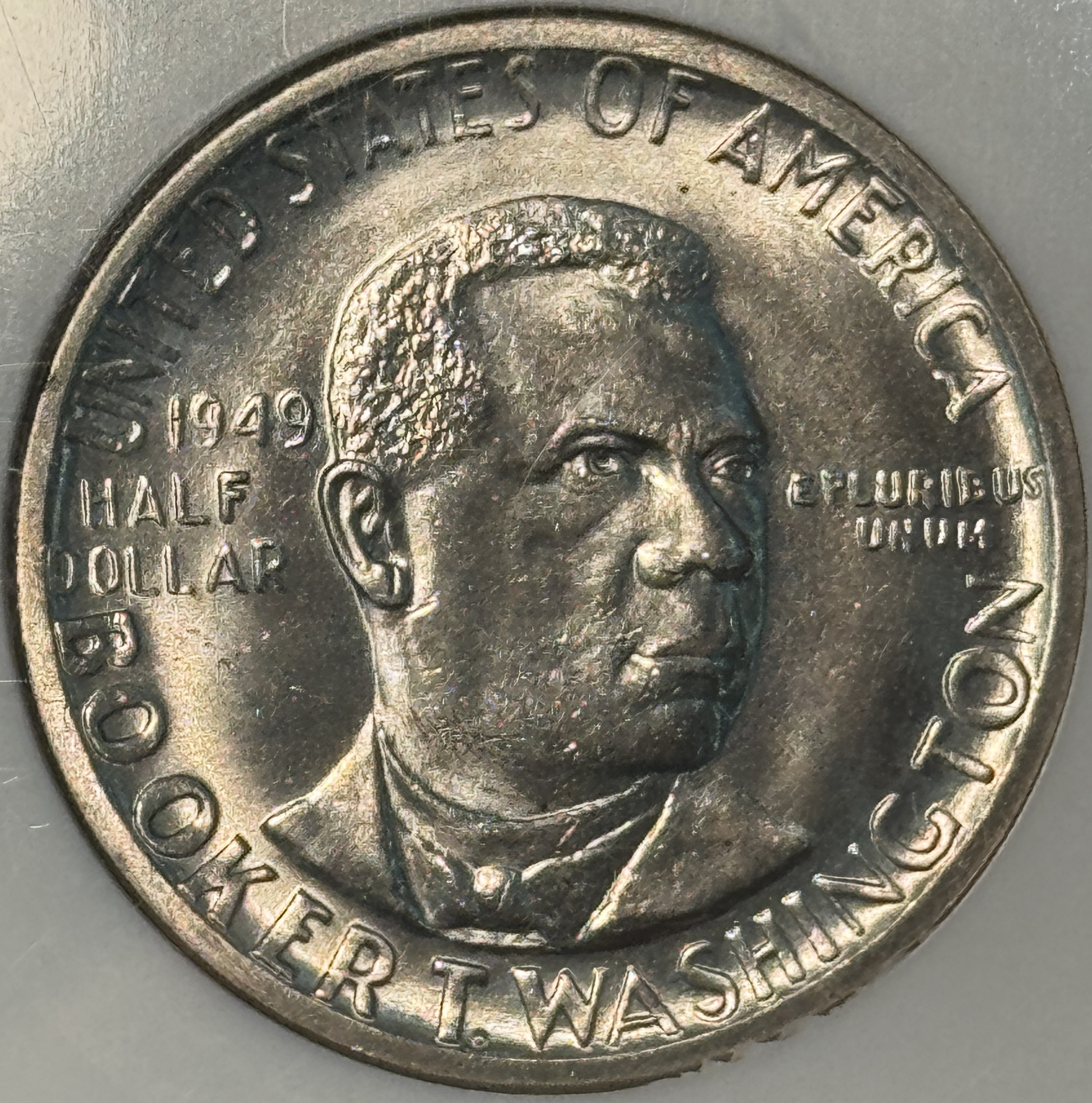 Early Commems 1949 BOOKER T WASHINGTON COMMEMORATIVE HALF DOLLAR – NGC MS-65, WHITE GEM! Early Commems 1949 BOOKER T WASHINGTON COMMEMORATIVE HALF DOLLAR – NGC MS-65, WHITE GEM!