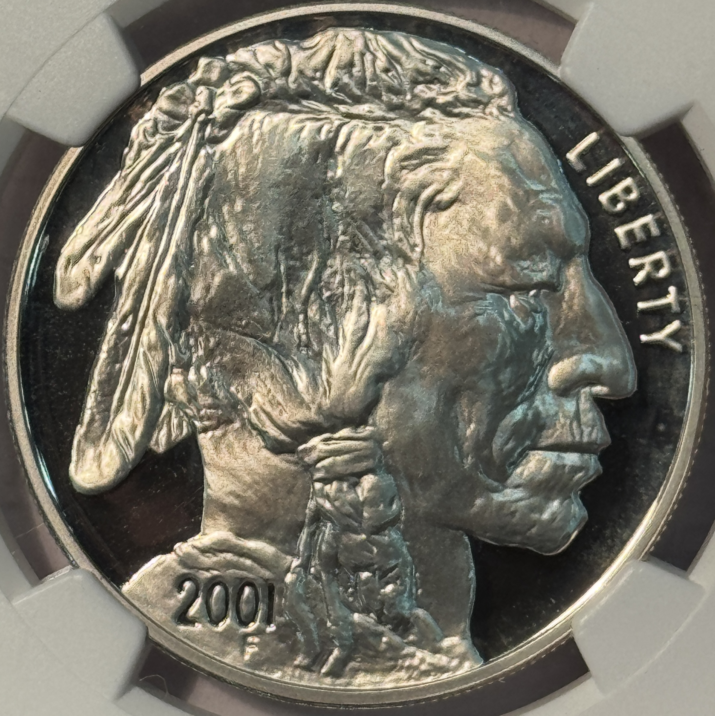 American Gold Eagles, Buffaloes, & Liberty Series 2001-P $1 PROOF AMERICAN SILVER BUFFALO 1 OZ .999 – NGC PF-69 UCAM American Gold Eagles, Buffaloes, & Liberty Series 2001-P $1 PROOF AMERICAN SILVER BUFFALO 1 OZ .999 – NGC PF-69 UCAM