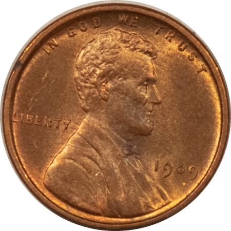 Lincoln Cents (Wheat) 1909 VDB LINCOLN CENT – UNCIRCULATED, CHOICE!