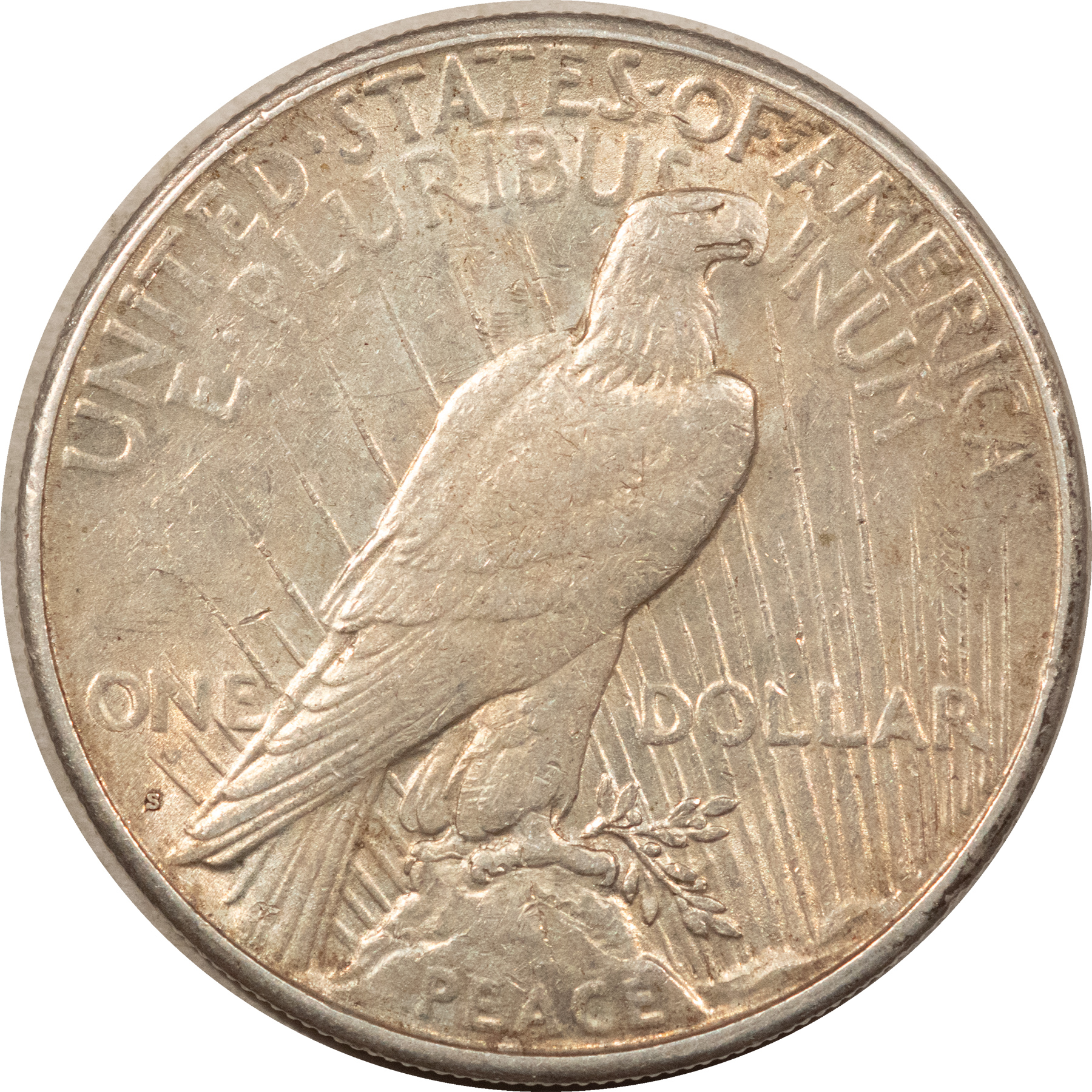 Dollars 1922-S $1 PEACE DOLLAR – HIGH GRADE EXAMPLE! Dollars 1922-S $1 PEACE DOLLAR – HIGH GRADE EXAMPLE!