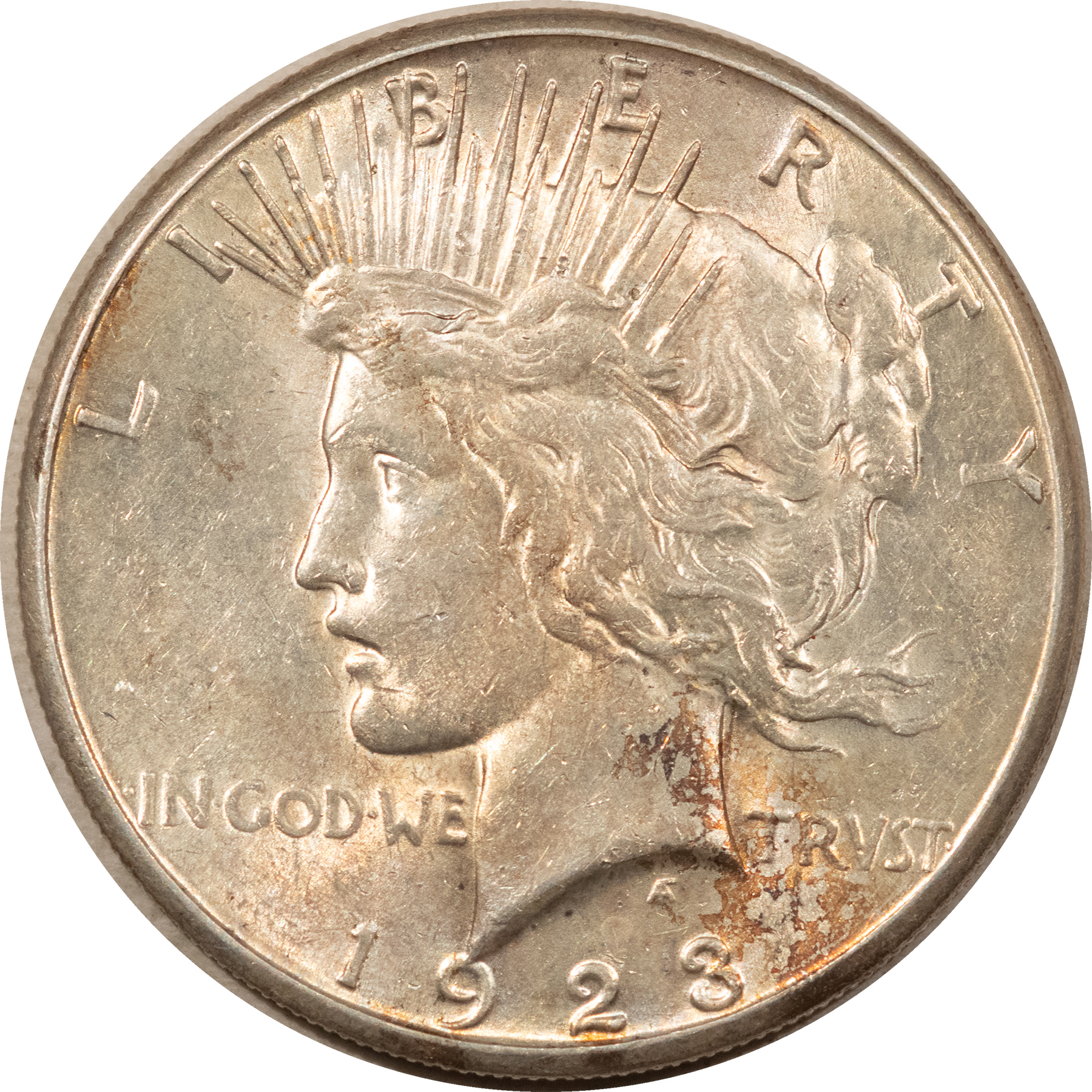 Dollars 1923-S $1 PEACE DOLLAR – HIGH GRADE EXAMPLE! Dollars 1923-S $1 PEACE DOLLAR – HIGH GRADE EXAMPLE!