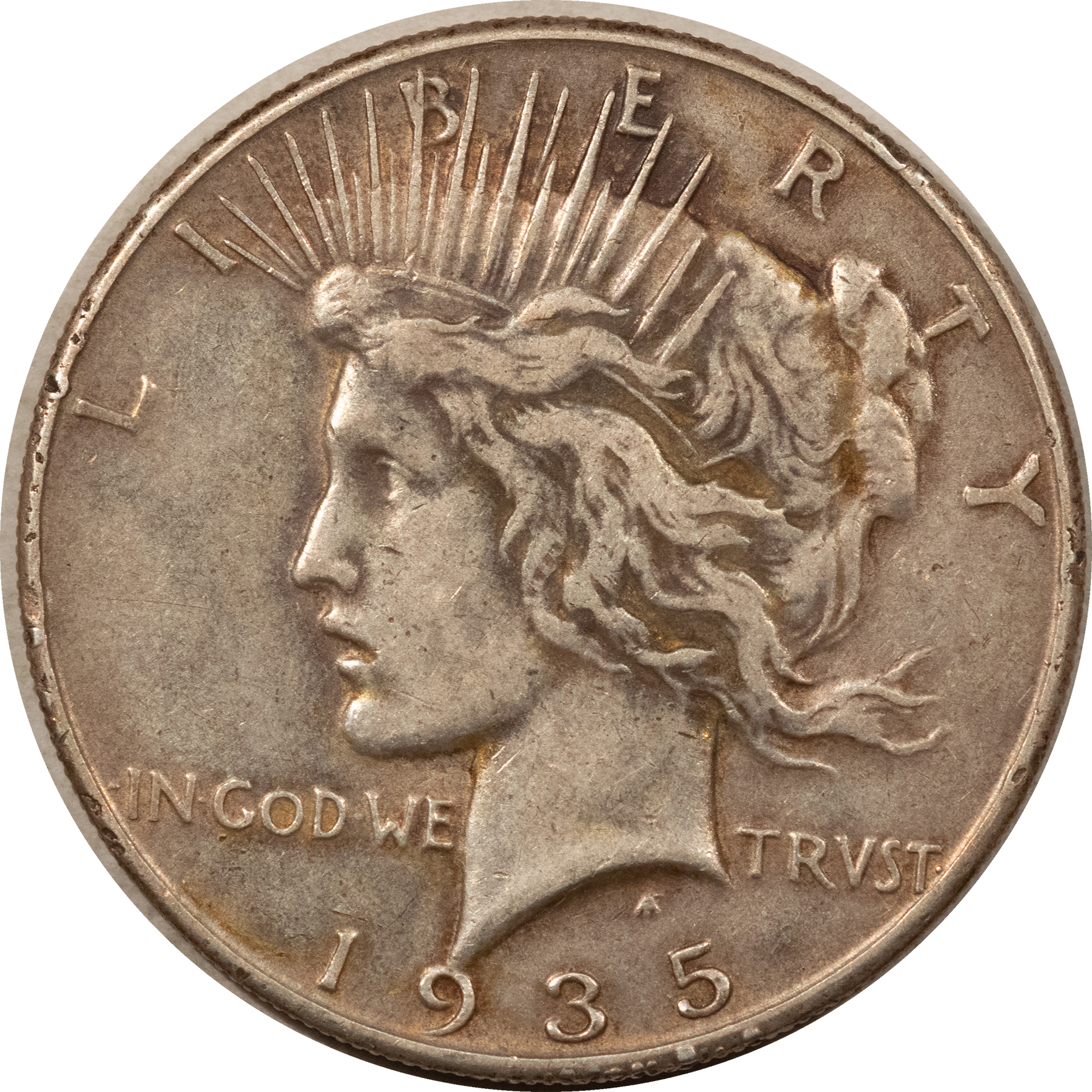 Dollars 1935 $1 PEACE DOLLAR – CIRCULATED! Dollars 1935 $1 PEACE DOLLAR – CIRCULATED!