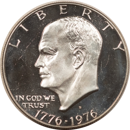 Dollars 1976-S $1 PROOF EISENHOWER SILVER DOLLAR – GEM PROOF!