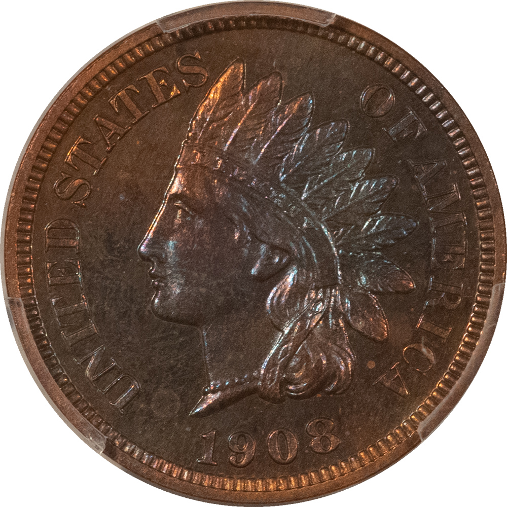 Indian 1904 PROOF INDIAN CENT – PCGS PR-64 RB, PRETTY! Indian 1904 PROOF INDIAN CENT – PCGS PR-64 RB, PRETTY!