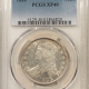 Early Halves 1826 CAPPED BUST HALF DOLLAR, SMALL LETTERS – PCGS XF-45, NICE ORIGINAL! Early Halves 1826 CAPPED BUST HALF DOLLAR, SMALL LETTERS – PCGS XF-45, NICE ORIGINAL!