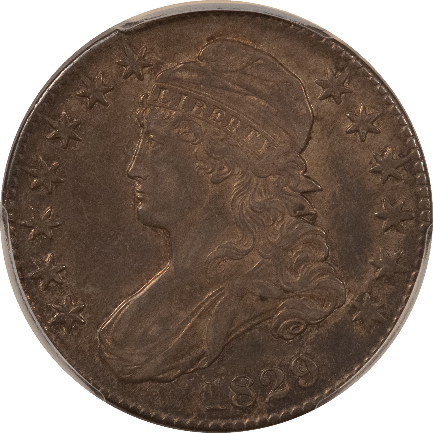 Early Halves 1826 CAPPED BUST HALF DOLLAR, SMALL LETTERS – PCGS XF-45, NICE ORIGINAL! Early Halves 1826 CAPPED BUST HALF DOLLAR, SMALL LETTERS – PCGS XF-45, NICE ORIGINAL!
