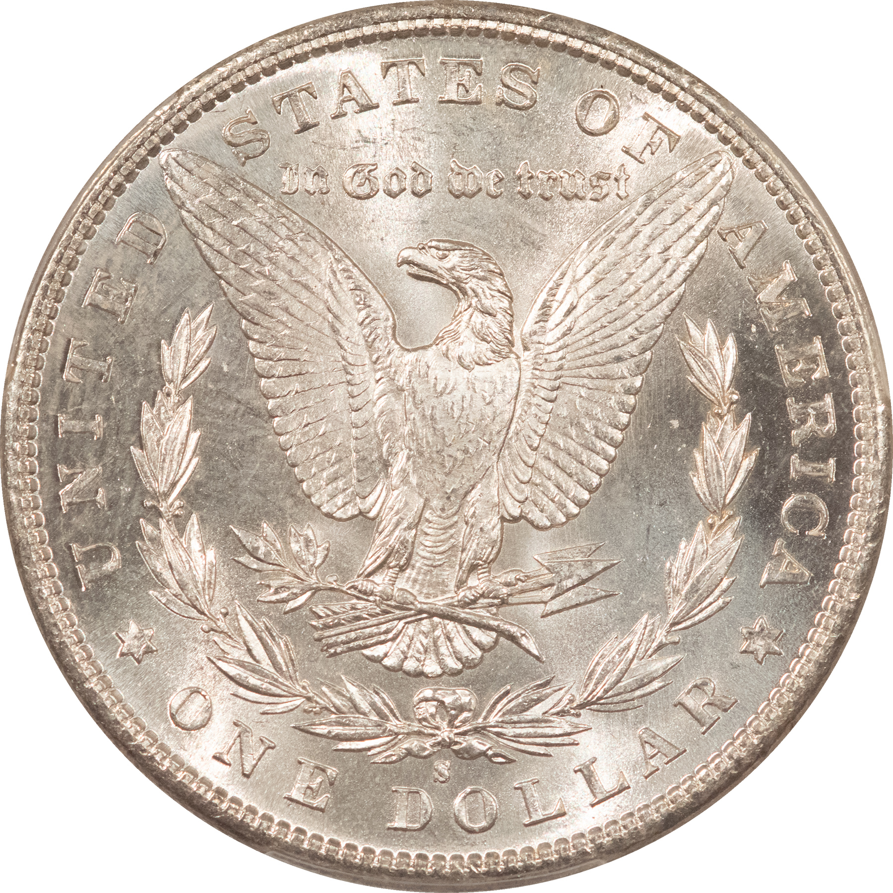 Dollars 1881-S $1 MORGAN DOLLAR – PCGS MS-64 BLAST WHITE! Dollars 1881-S $1 MORGAN DOLLAR – PCGS MS-64 BLAST WHITE!