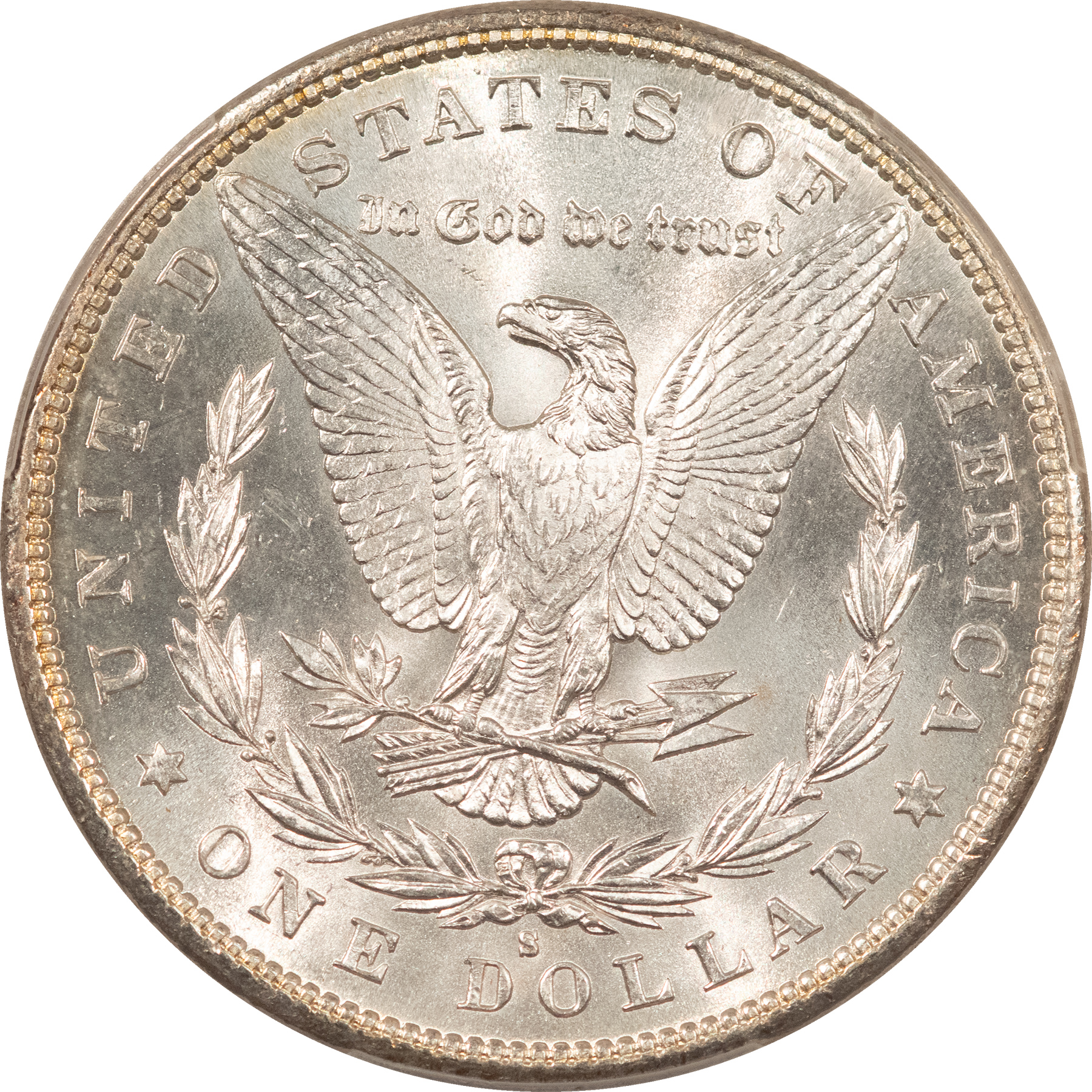 Dollars 1881-S $1 MORGAN DOLLAR – PCGS MS-64 BLAST WHITE Dollars 1881-S $1 MORGAN DOLLAR – PCGS MS-64 BLAST WHITE