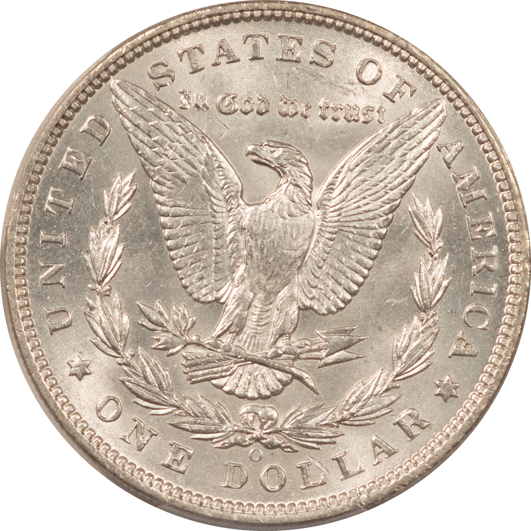 Dollars 1892-O $1 MORGAN DOLLAR – PCGS MS-62, BLAST WHITE! Dollars 1892-O $1 MORGAN DOLLAR – PCGS MS-62, BLAST WHITE!