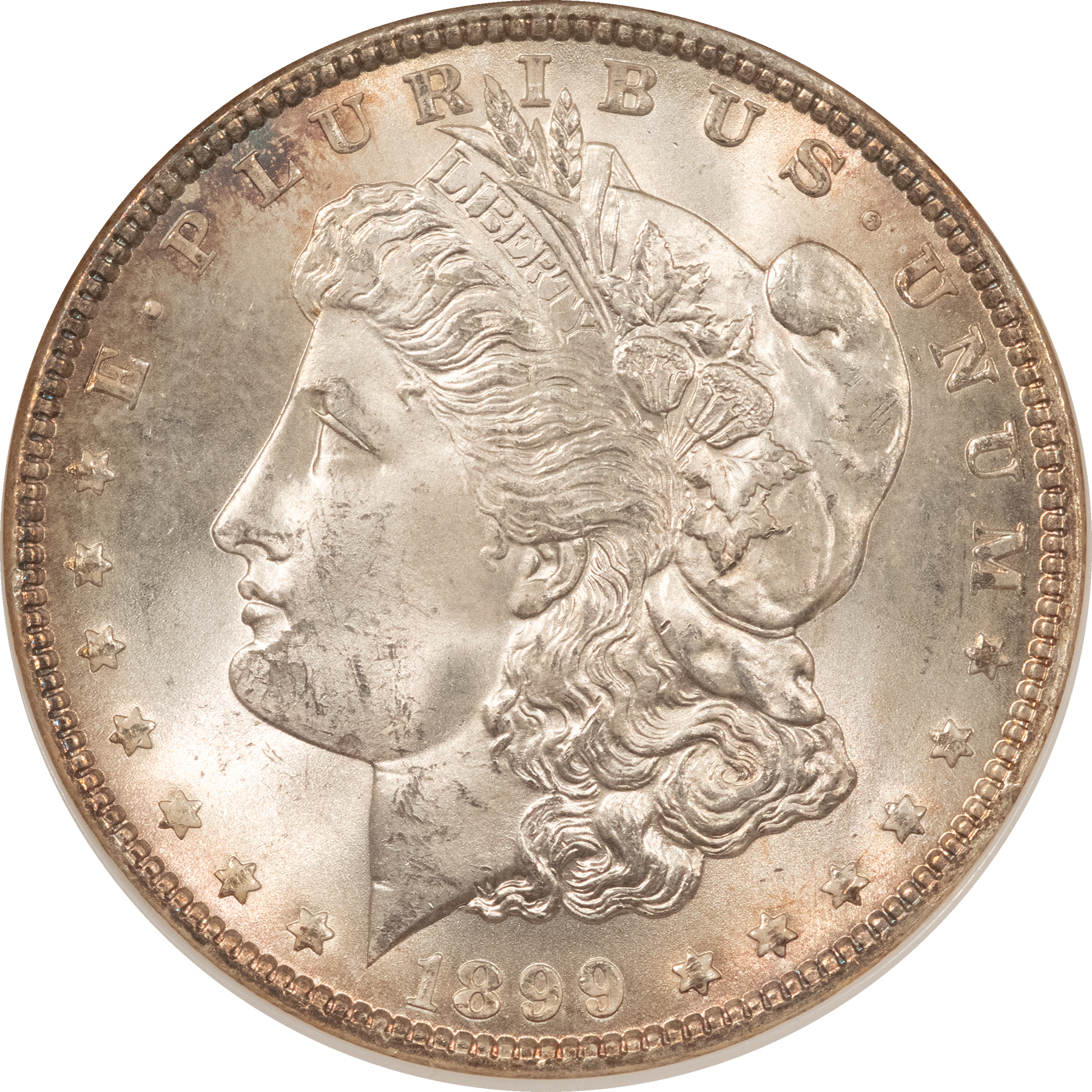 Dollars 1899 $1 MORGAN DOLLAR – NGC MS-64, FATTIE HOLDER & PREMIUM QUALITY! Dollars 1899 $1 MORGAN DOLLAR – NGC MS-64, FATTIE HOLDER & PREMIUM QUALITY!
