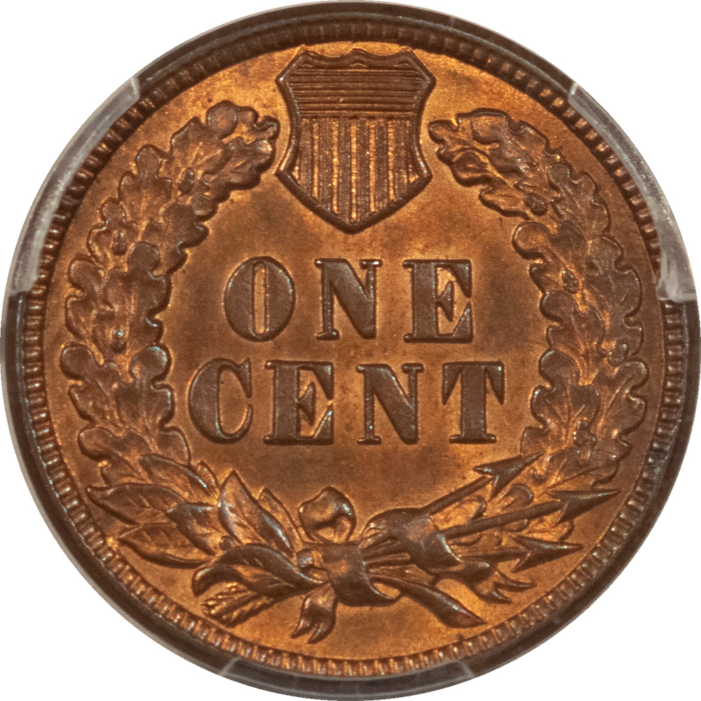 Indian 1887 INDIAN CENT – PCGS MS-62 RB ATTRACTIVE, LOOKS BETTER Indian 1887 INDIAN CENT – PCGS MS-62 RB ATTRACTIVE, LOOKS BETTER
