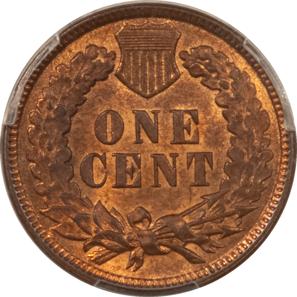 Indian 1897 INDIAN CENT – PCGS MS-63 RB CHOICE Indian 1897 INDIAN CENT – PCGS MS-63 RB CHOICE