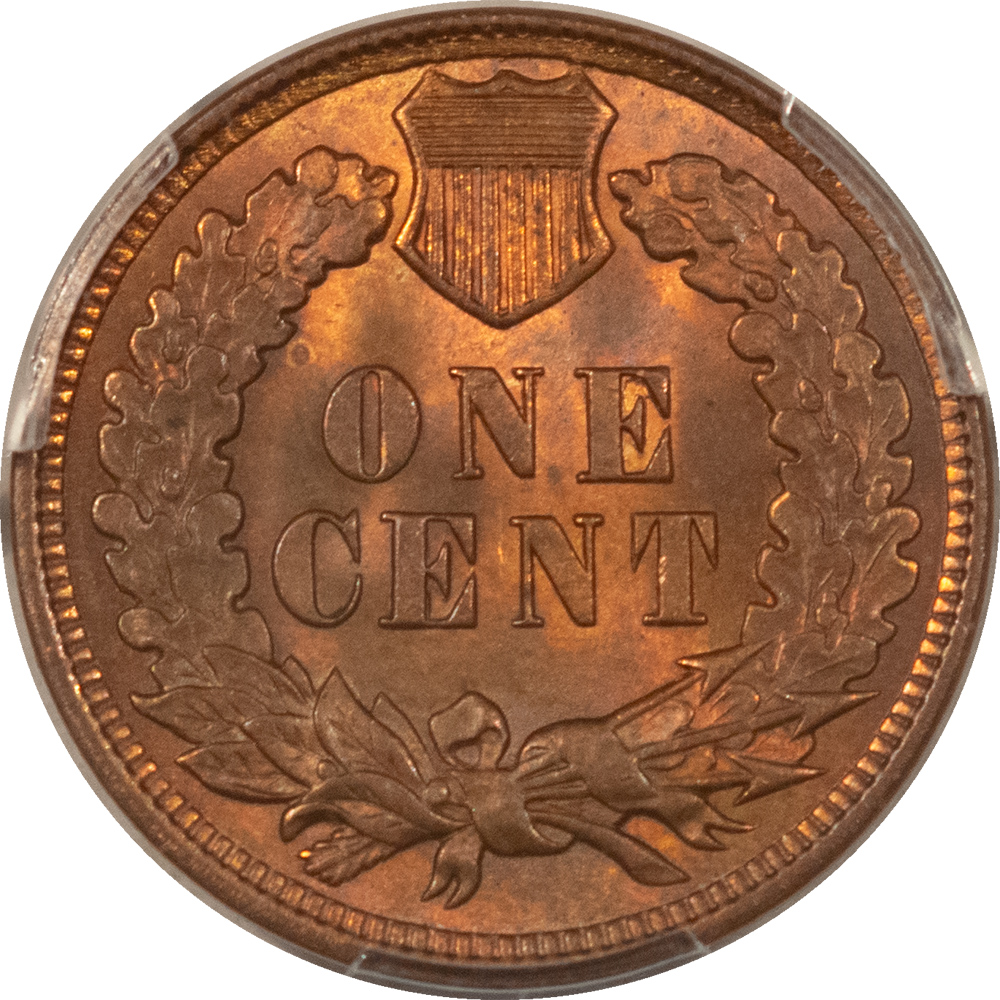 Indian 1909 INDIAN CENT – PCGS MS-64 RB FLASHY, FINAL YEAR INDIAN! Indian 1909 INDIAN CENT – PCGS MS-64 RB FLASHY, FINAL YEAR INDIAN!