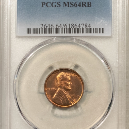 Lincoln Cents (Wheat) 1935-S LINCOLN CENT – PCGS MS-64 RB