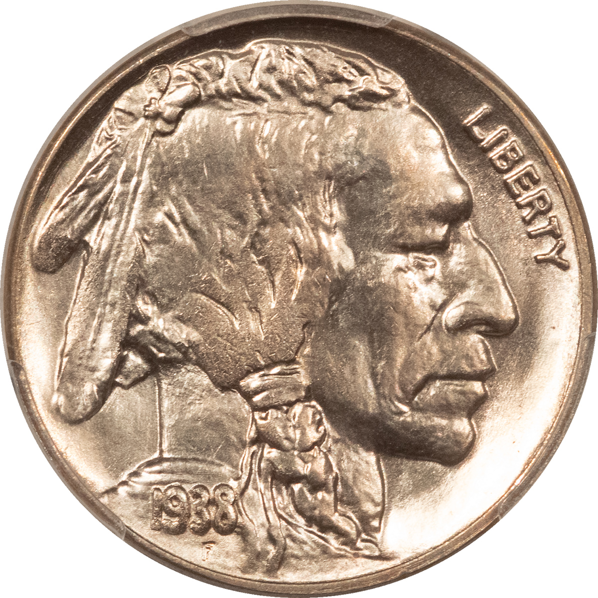 Buffalo Nickels 1938-D BUFFALO NICKEL – PCGS MS-66, BLAZER! Buffalo Nickels 1938-D BUFFALO NICKEL – PCGS MS-66, BLAZER!