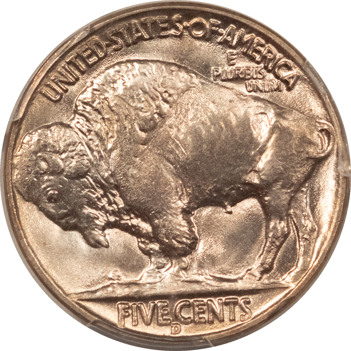 Buffalo Nickels 1938-D BUFFALO NICKEL – PCGS MS-66, BLAZER! Buffalo Nickels 1938-D BUFFALO NICKEL – PCGS MS-66, BLAZER!