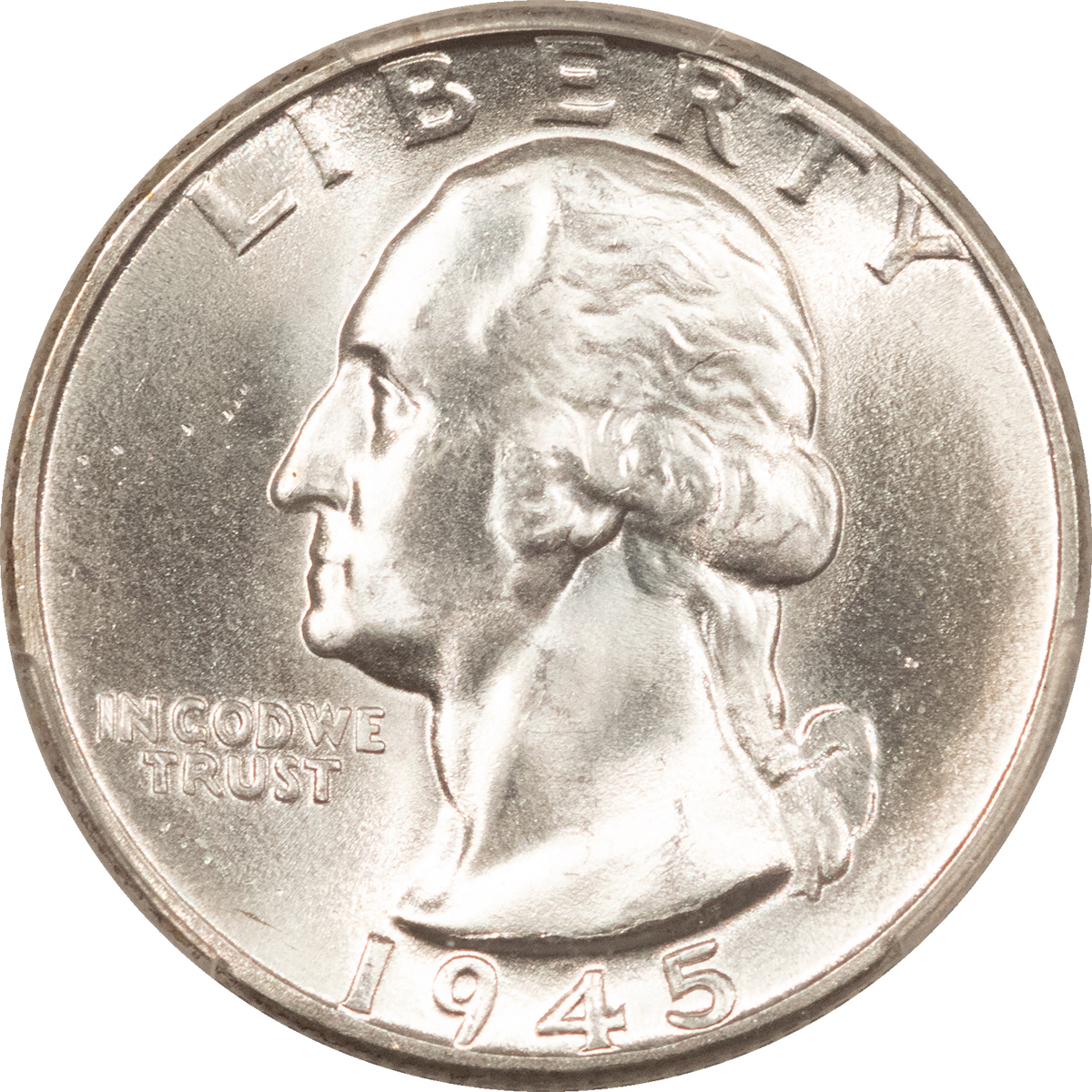 New Certified Coins 1945-D WASHINGTON QUARTER – PCGS MS-65 BLAST WHITE GEM! New Certified Coins 1945-D WASHINGTON QUARTER – PCGS MS-65 BLAST WHITE GEM!