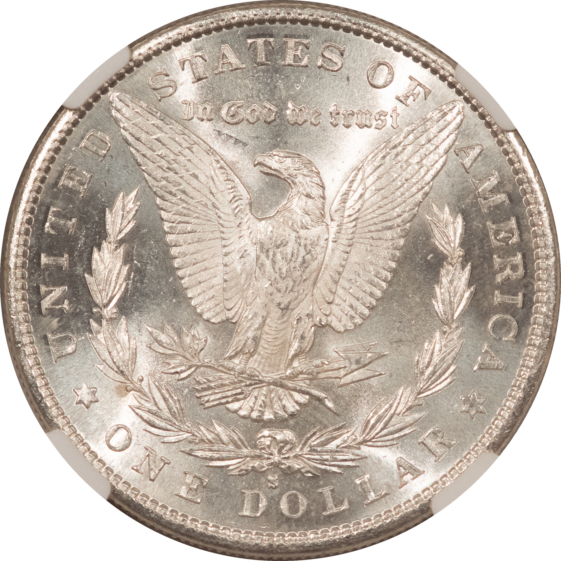 Dollars 1881-S $1 MORGAN DOLLAR – NGC MS-64 BLAST WHITE Dollars 1881-S $1 MORGAN DOLLAR – NGC MS-64 BLAST WHITE